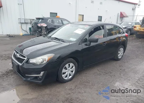 2016 Subaru Impreza 2.0I from USA, damaged, VIN JF1GPAA67GH287678